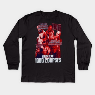 House Of 1000 Corpses, Cult Horror, (Version 3) Kids Long Sleeve T-Shirt
